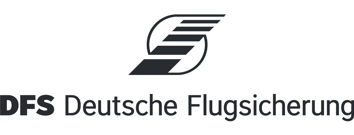 PBR Elektrotechnik Partner: DFS Deutsche Flugsicherung GmbH, Logo dark