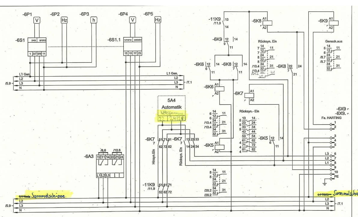 PBR Elektrotechnik – Schaltpläne bearbeiten, vorher